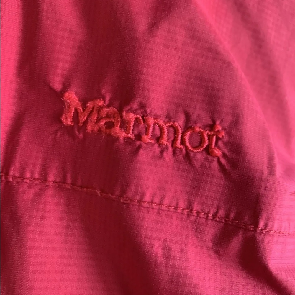 Marmot Hooded Jacket Full Zip Long Sleeve Women's Small Outdoor Nylon Packable - Picture 11 of 13